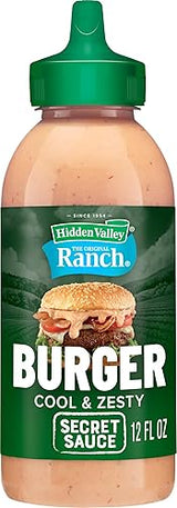 Hidden Valley The Original Ranch Burger Secret Sauce, 12 Fluid Ounce Squeezable Bottle (Package May Vary)