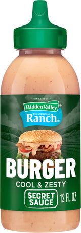 Hidden Valley The Original Ranch Burger Secret Sauce, 12 Fluid Ounce Squeezable Bottle (Package May Vary)