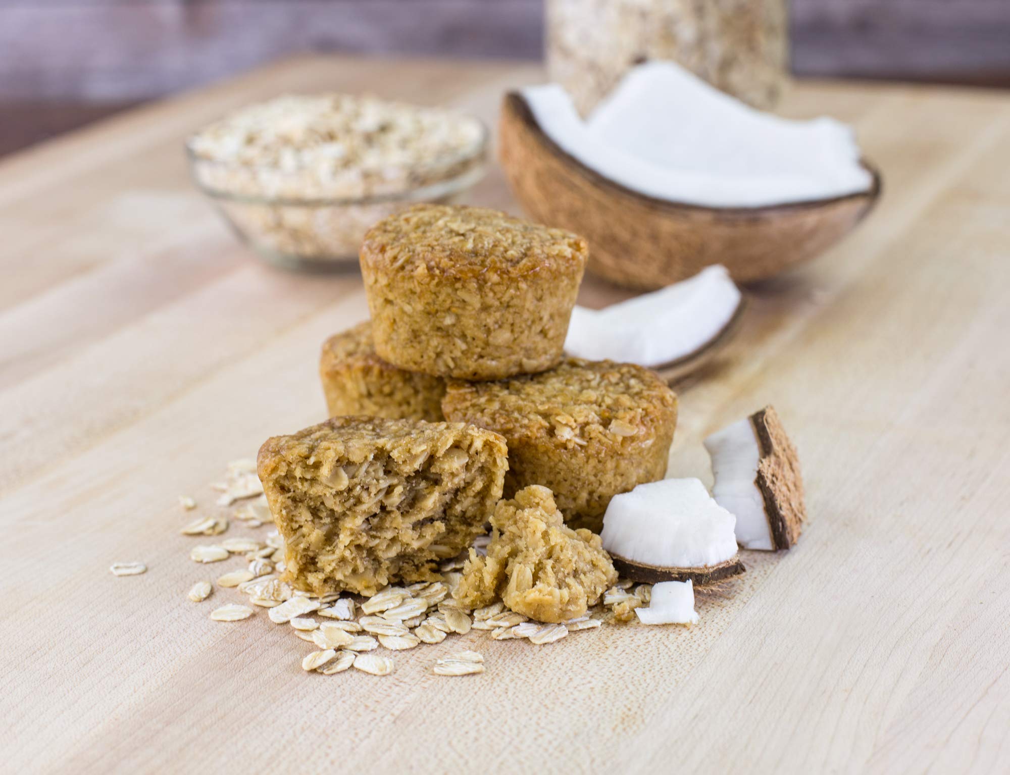 Bobo's Oat Bites, Coconut, 1.3 Ounce - 5 Count (Pack of 1)