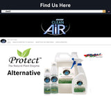 DWD2 Protect Multi-Surface Odor Control Spray 32 oz - Plant-Derived Formula for Hard & Soft Surfaces, Non-Toxic Indoor Freshening Solution for Home