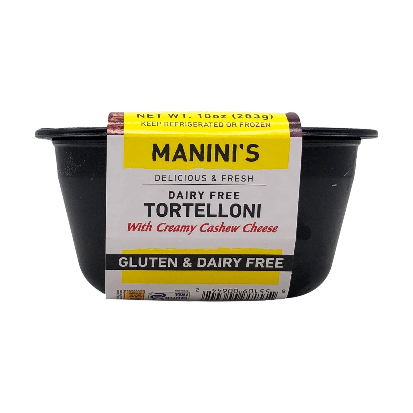 Maninis Gluten Free Dairy Free Tortelloni, 10 OZ