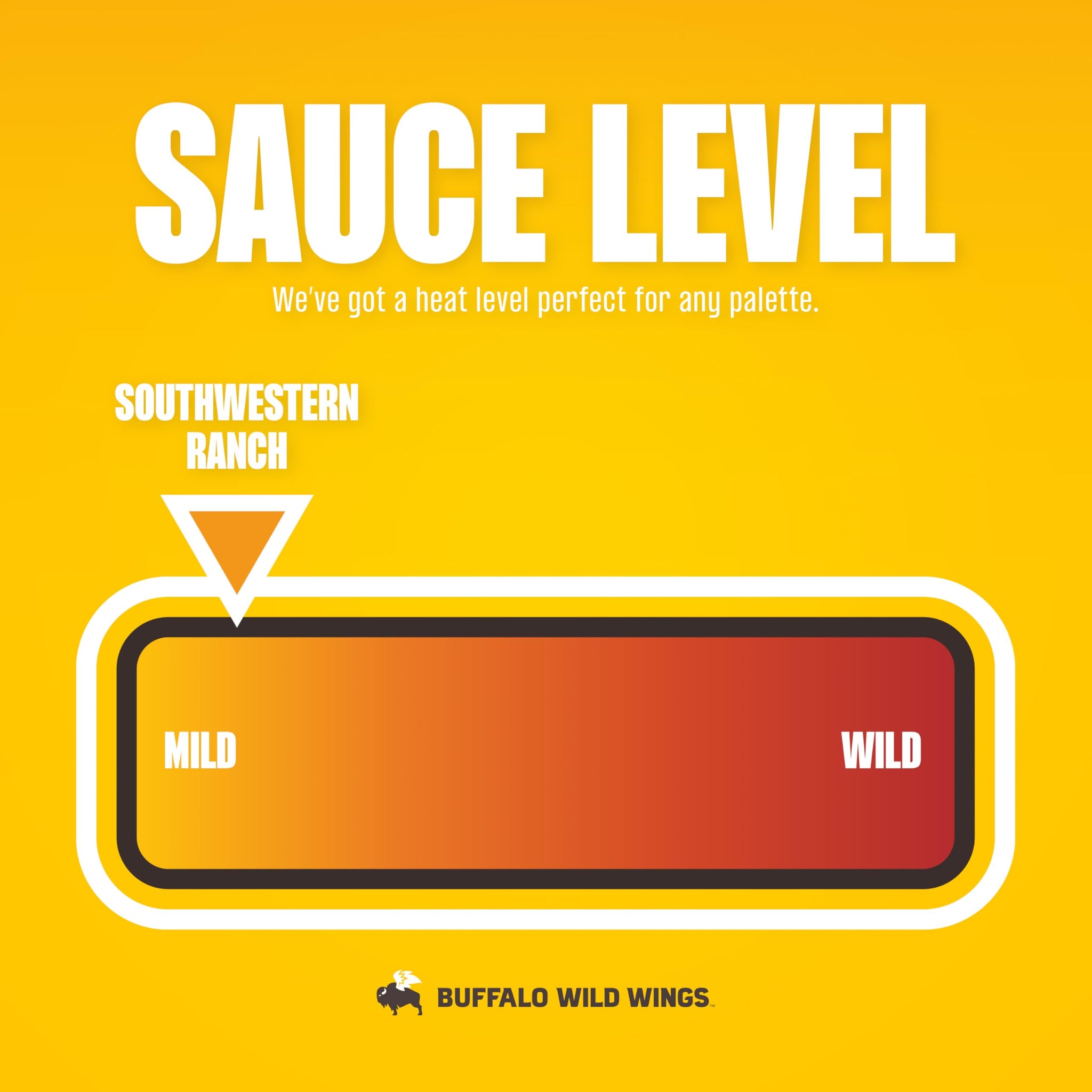 Buffalo Wild Wings Southwestern Ranch Sauce, 12 fl oz