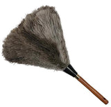 (New) Alta Dusting Products 16" Premium Soft-Floss Ostrich Feather Duster with Stained Wooden Handle. Our Best Duster