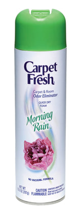 Carpet Fresh Quick-Dry Foam, Morning Rain, 10.5 OZ Morning Rain 10.5 Ounce (Pack of 1)