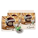 Senseo Good Morning Strong XL Coffee Pods, 50 Count (5 Packs of 10), Intense Dark Roast Breakfast Coffee Soft Pods for Pelecom Coffee Maker, Good
