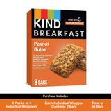 KIND Breakfast Bars, Peanut Butter, Healthy Snacks, Gluten Free, 32 Count
