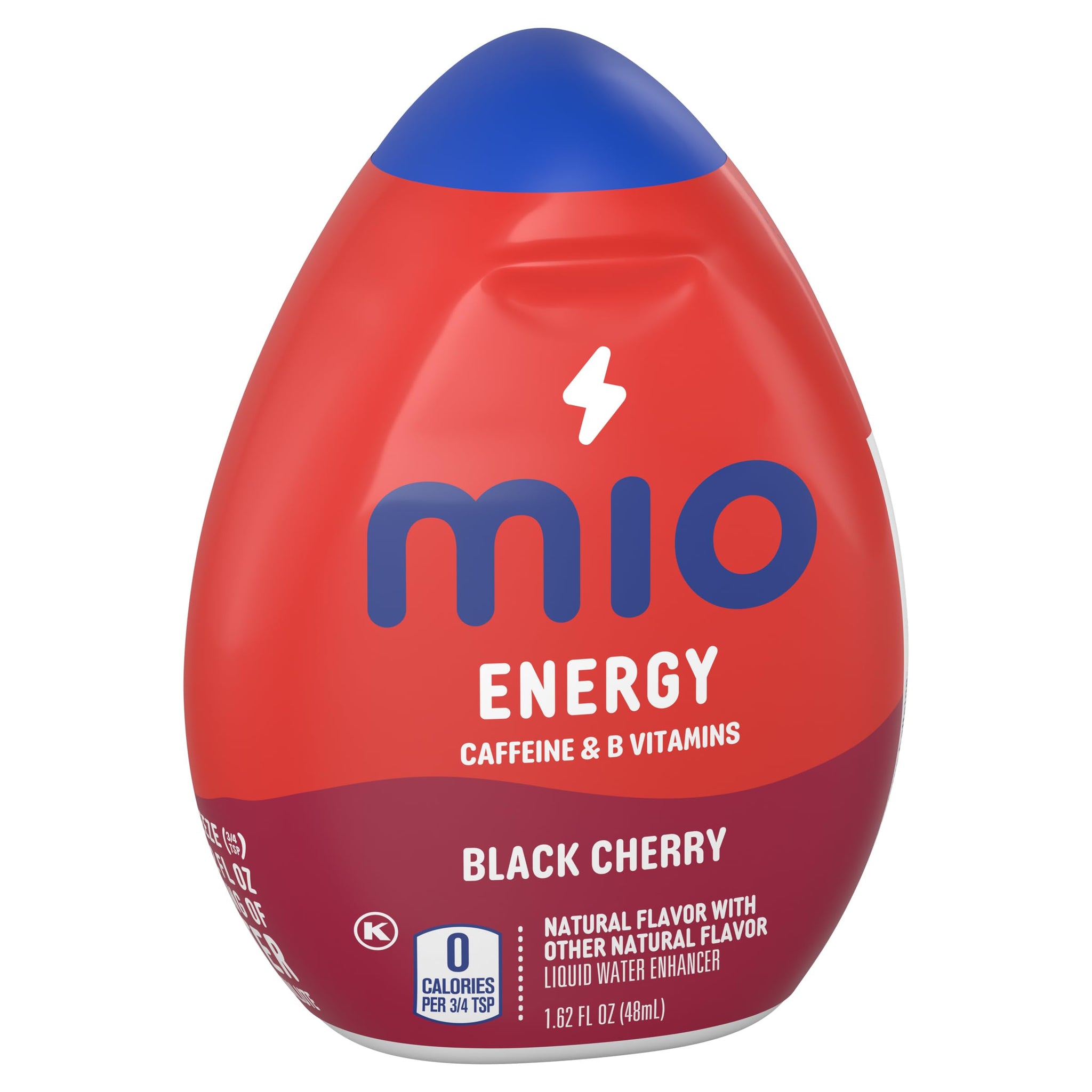 (2 Pack) MIO ENERGY Black Cherry, 1.62 fluid ounce each