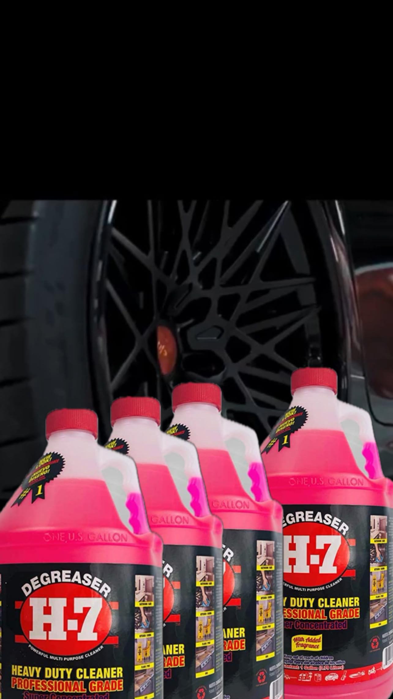 H-7. Degreaser 4 GL per case