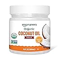 Amazon Grocery, Organic Refined Coconut Oil, 15 Fl Oz