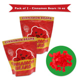Snackivore Sweets Cinnamon Bears Candy 2 Pack of 16oz Bags of Cinnamon Bears Gummy, Cinnamon Gummy Bears Candy, Hot Gummy Bear, Cinnamon Candies