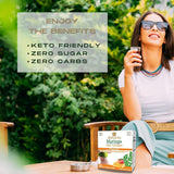 HYLEYS Moringa and Mango Green Tea, 50 Individually Wrapped Tea Bags - Dried Moringa Oleifera Leaves - No Artificial Flavors or Preservatives, Natural