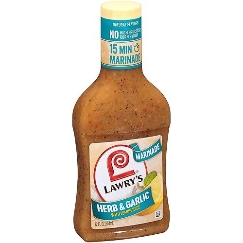 Lawry's Herb & Garlic with Lemon Juice Marinade, 12 fl oz