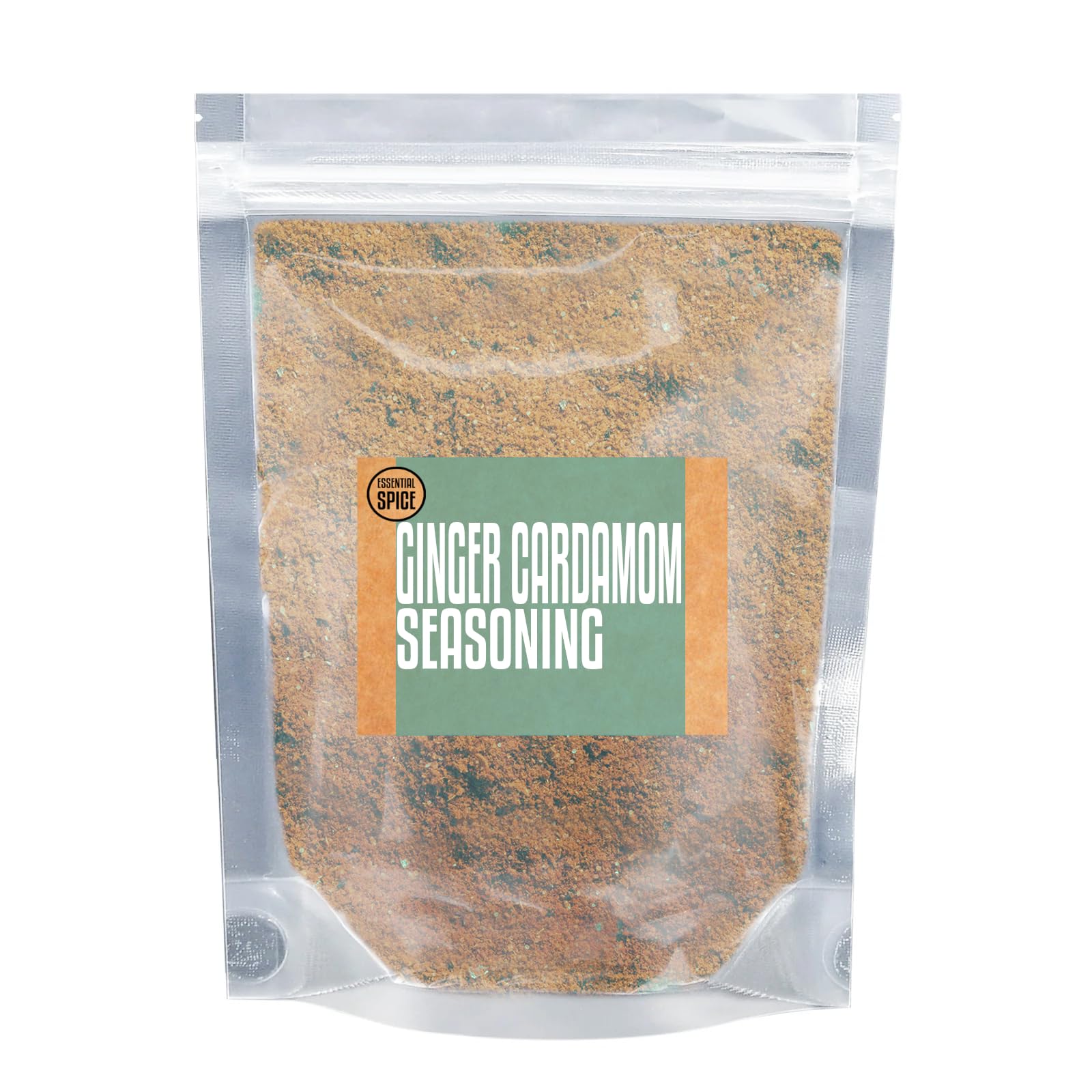 Essential Spice Ginger Cardamom Seasoning - Warm, Spicy & Aromatic Blend - Perfect for Baking, Curries, Teas & Desserts - Bold Flavor with Fresh