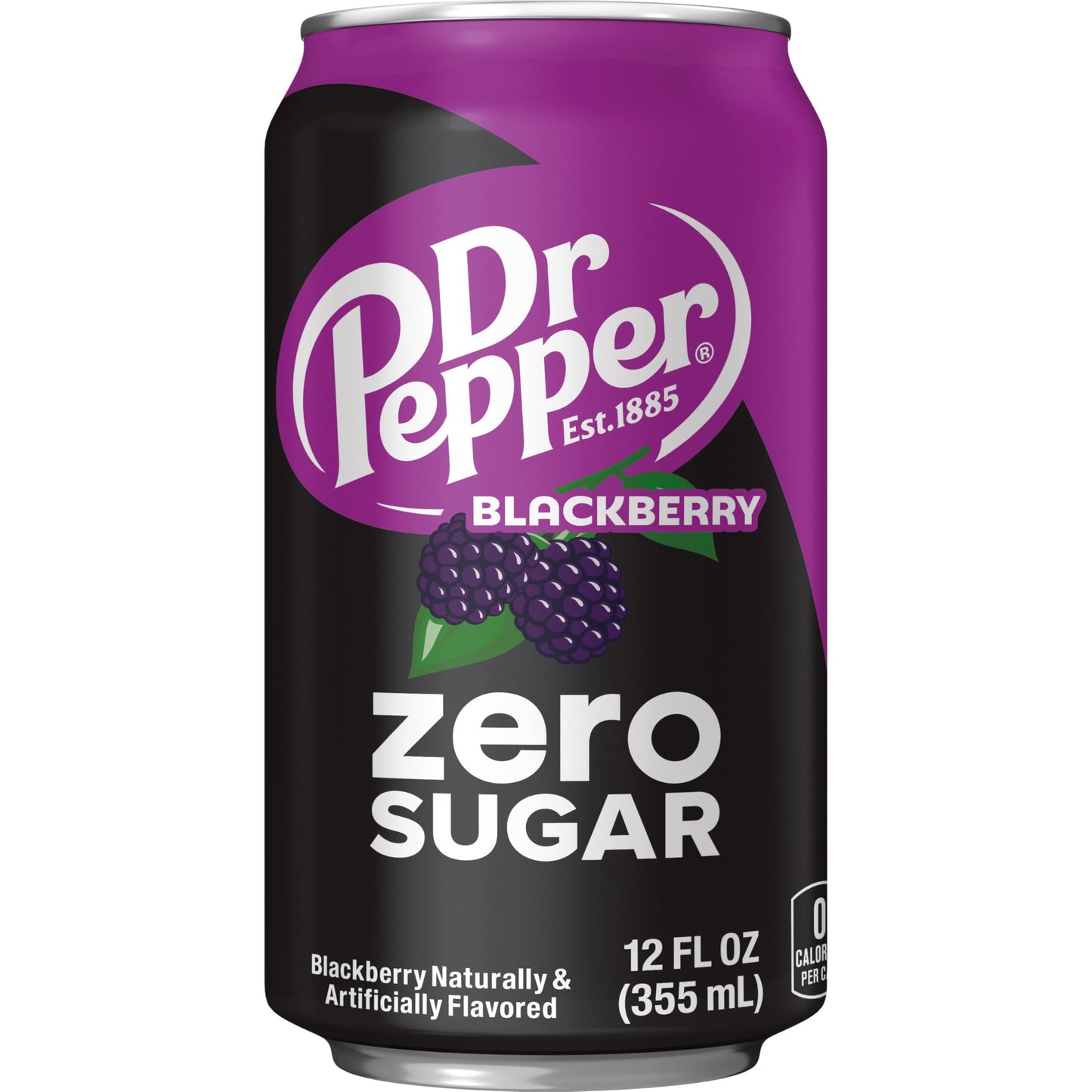 Dr. Pepper Blackberry Zero Sugar 12oz 12pk