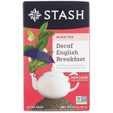 Stash Tea English Breakfast Decaf Bags, 18 CT