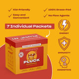 Pluck Original Organ Meat Blend Seasoning Travel Pack | From Grass-Fed & Grass-Finished Pastured Beef Organs with Redmond Real Sea Salt | As Seen on