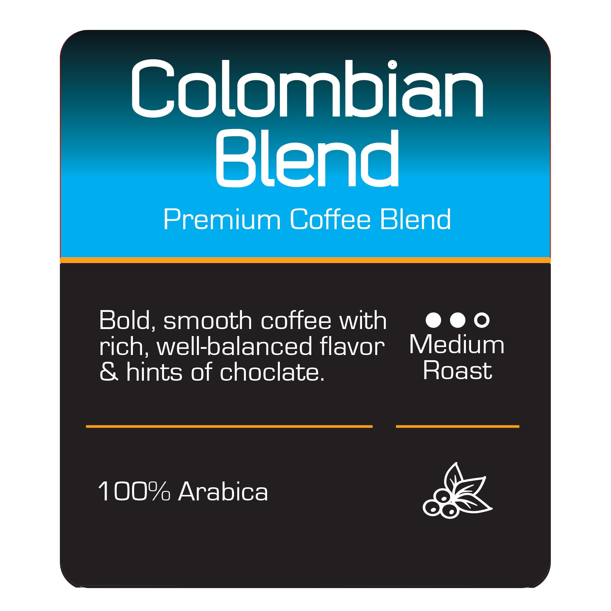 Roast Ridge Single Serve Coffee Pods for Keurig K-Cup Brewers, Colombian Blend, Medium Roast, 60 Count
