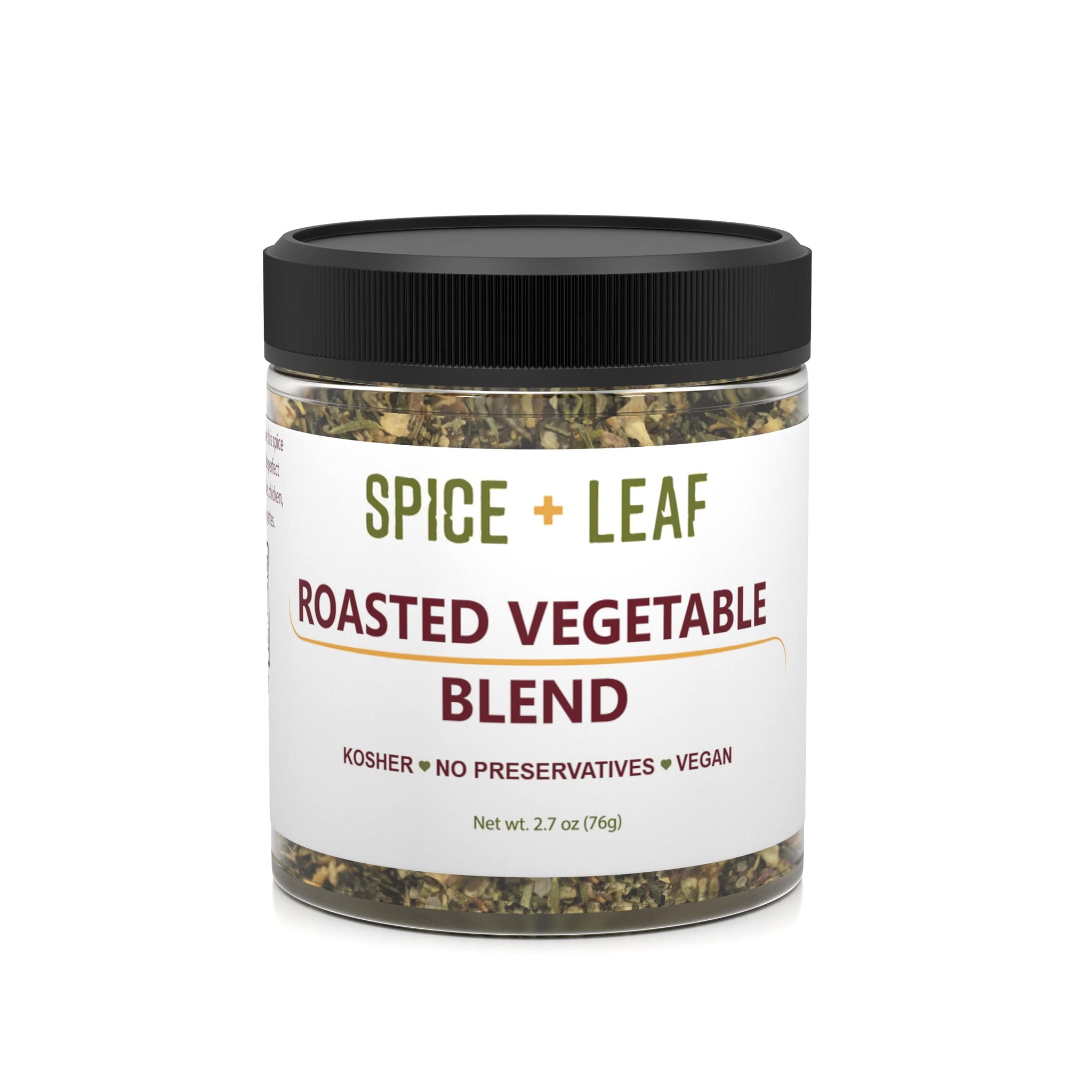 Premium Roasted Vegetable Blend by Spice + Leaf - Vegan Kosher and No Preservatives Spice Blend Used to Make Roasted Vegetables, Steak, Seafood, Fish