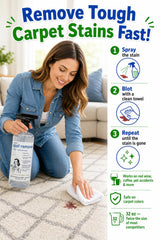 Fred's Ultra-Powered Enzyme Spot & Stain Remover for Carpet, Laundry, and More, 32 Ounce Spray