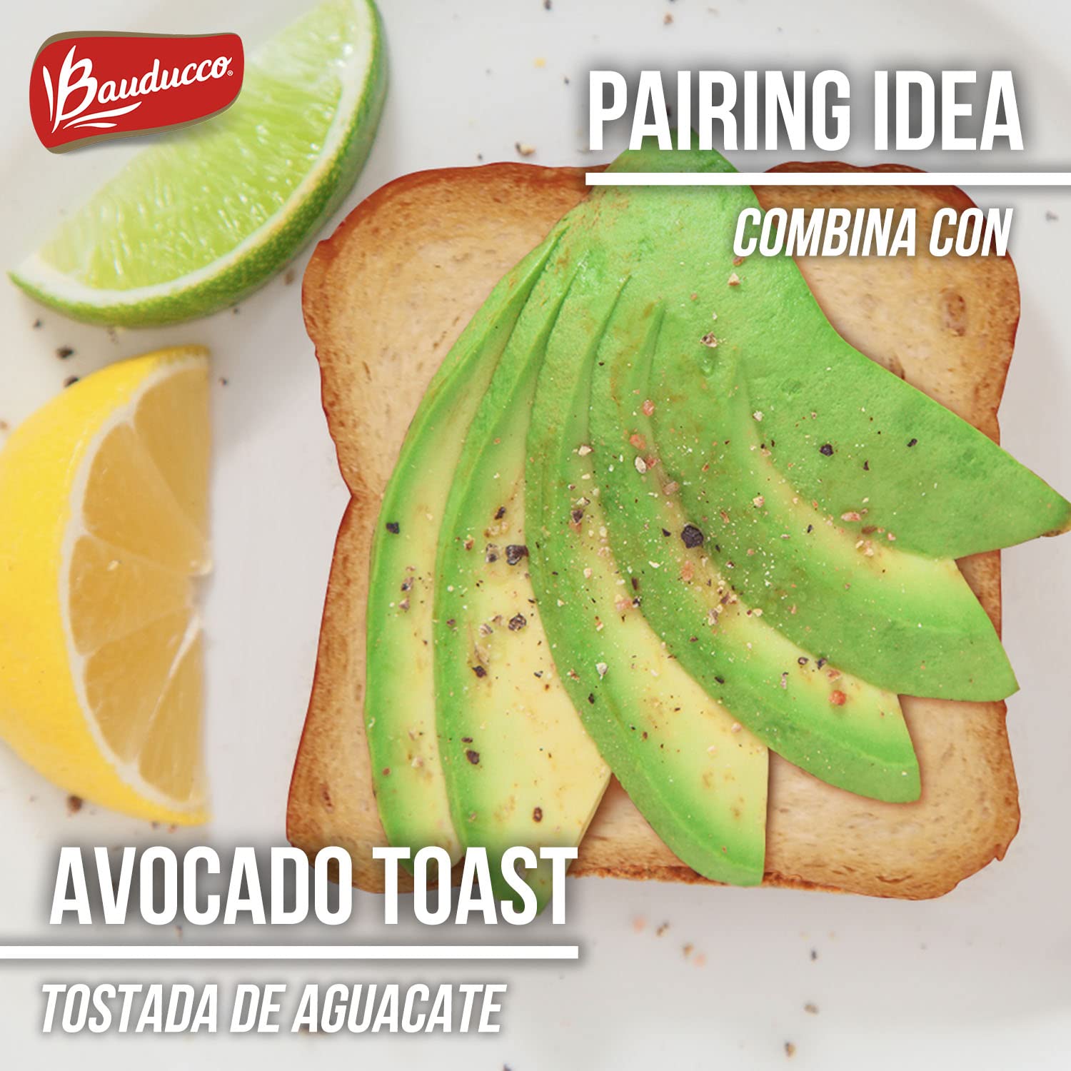 Bauducco Toast - Delicious, Light & Crispy Toasted Bread - Original & Whole Wheat - Ready-to-Eat Breakfast Toast & Sandwich Bread - No Artificial