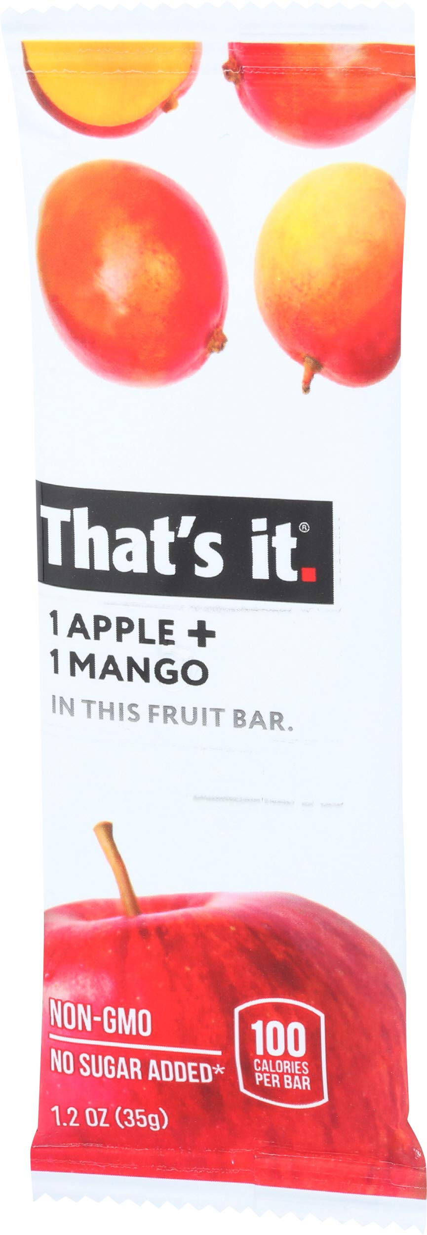 That's It Fruit Bar, Apple & Mango, 1.2 Oz