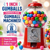 A Great Surprise - 1-Inch Rainbow Gumballs - 4 lb Bulk Bag - No Artificial Dyes - Vibrant Naturally Colored Gumballs for Vending Machines, Candy