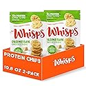 Whisps Cheese Crisps Parmesan Cheese | Protein Chips | Healthy Snacks | Protein Snacks, Gluten Free, High Protein, Low Carb Keto Food (10.8 Oz, 2