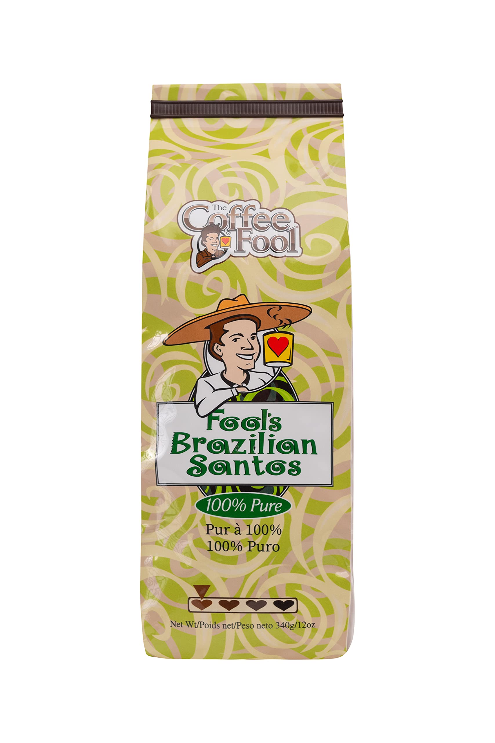 Coffee Fool's Brazilian Santos (Drip Grind)
