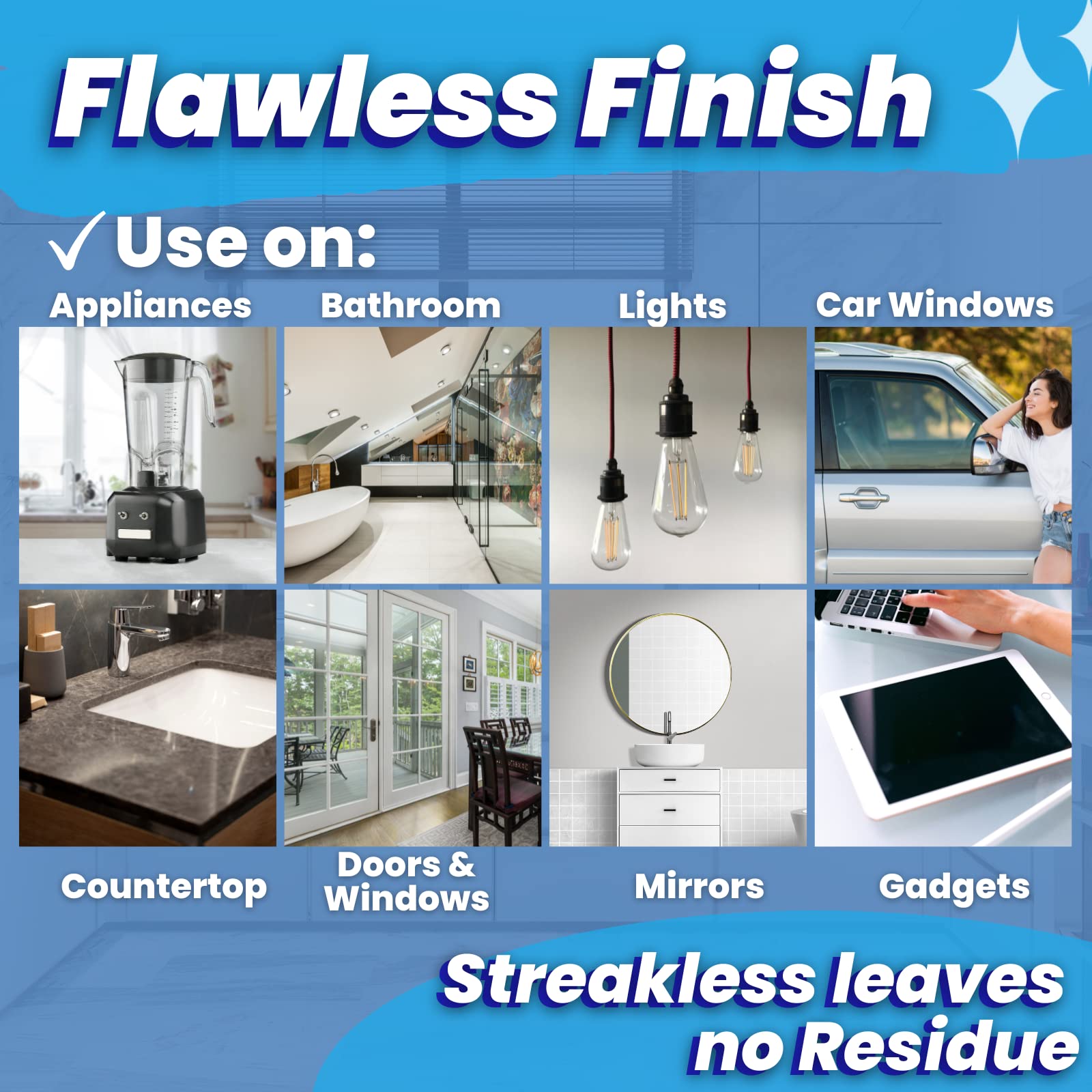 Sprayway Glass Cleaner, SW-050 19 oz Cleaner for Auto and Home for a Streak-Free Shine, Deep Cleaning Foaming Action, Safe for Tinted & Non-Tinted