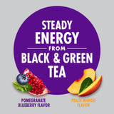 V8 Energy Pomegranate Blueberry and Peach Mango Energy Drinks, 8 fl oz Can (24 Pack)