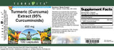 Turmeric (Curcuma) Extract (95% Curcuminoids) - 450 mg (100 Capsules, ZIN: 517042)
