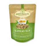 Palm Beach Medicinal Herbs Slippery Elm Tea - Slippery Elm Bark for Throat, Digestive and Wellness Support - Caffeine Free - Sugar Free - 30 Herbal