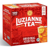 Luzianne Iced Tea Bags, Unsweetened, 400 Tea Bags (4 Boxes of 100 Count Pack), Specially Blended for Iced Tea, Clear & Refreshing Home Brewed Summer