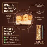 Harken Sweets Dates Caramel Nougat Peanuts 1.41 oz (Pack of 1) - Date Candy Bar - Caramel Peanut Snack Bar for On the Go