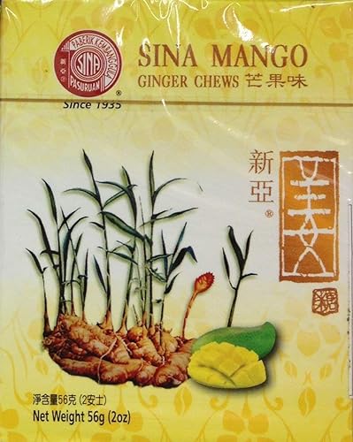 2 x 2oz Sina Mango Ginger Chews CandyH Pylori Test Kit at Home,Drugstore