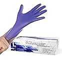 Dre Health Synthetic Nitrile Disposable Gloves Large -100 Pack -Latex Free Medical Gloves