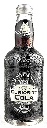 Fentimans Sparkling Curiosity Cola - Healthy Soda, All Natural Soda, Craft Soda with No Artificial Flavors, Preservatives, or Sweeteners, Botanically