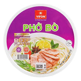Vifon, Pho Bo Vietnamese Style Instant Rice Noodles Beef Flavor, 2.47 Ounce
