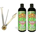 Green Piece® Cleaner - Two of the 16 oz Bottles of Glass Cleaner (Made in USA) - Including a 100% Stainless Steel Reamer - 3 in 1 tool - Excellent
