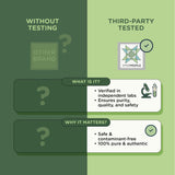 Spice Profile USDA Organic Coarse Ground Black Pepper, Lab Tested for Heavy Metals, Resealable 4 oz Pouch, Kaali Mirch, Pimienta Negra Molida