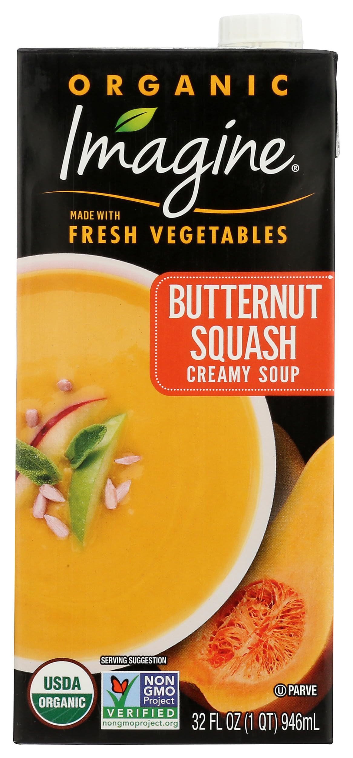 Imagine Organic Soup, Creamy Butternut Squash, 32 Ounce