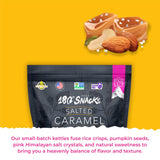 180 Snacks Salted Caramel Almond Cashew with Himalayan Salt - Delicious, Bite-Size Healthy Snacks - Non GMO, Dairy-free, Gluten-free Snacks - EBT