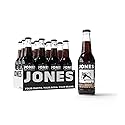 Jones Soda Co. Root Beer Flavor | 12-Pack | The Original Craft Soda | Made with Pure, 100% Cane Sugar | Pop Beverages/Soft Drinks | 12 Oz Glass