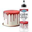 Satin Ice Cake Drip, Red, 8.8 Ounce