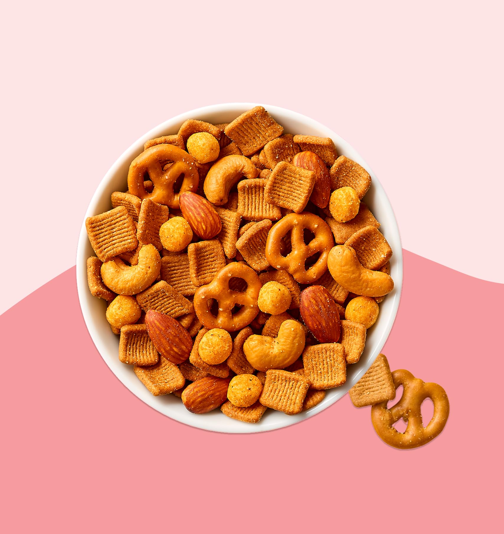 Catalina Crunch Protein Snack Mix - 10g Protein, 1g Sugar per Serving - Good Source of Fiber, Gluten Free - Spicy Kick, 5.25 Ounce Bag (Pack of 3)