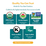 BLUE GREEN ORGANICS Light Organic Blue Agave (176 oz) - Mild Neutral Sweetener for Drinks & Cooking, Vegan, Non-GMO, Bulk Size