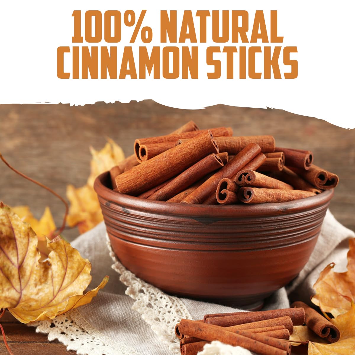 Cinnamon Sticks, 2lb Pack of Cinnamon Sticks Bulk, Ideal for Homemade Recipes and Natural Remedies, Long Lasting Sticks Whole for Professional Chefs