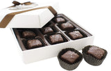 Vermont Nut Free Chocolates Dark Chocolate Sea Salt Caramels (9-Piece), Nut-Free, Kosher