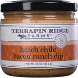 Terrapin Ridge Farms Hatch Chile Bacon Ranch Dip - Gourmet Creamy 11 Ounce Jar