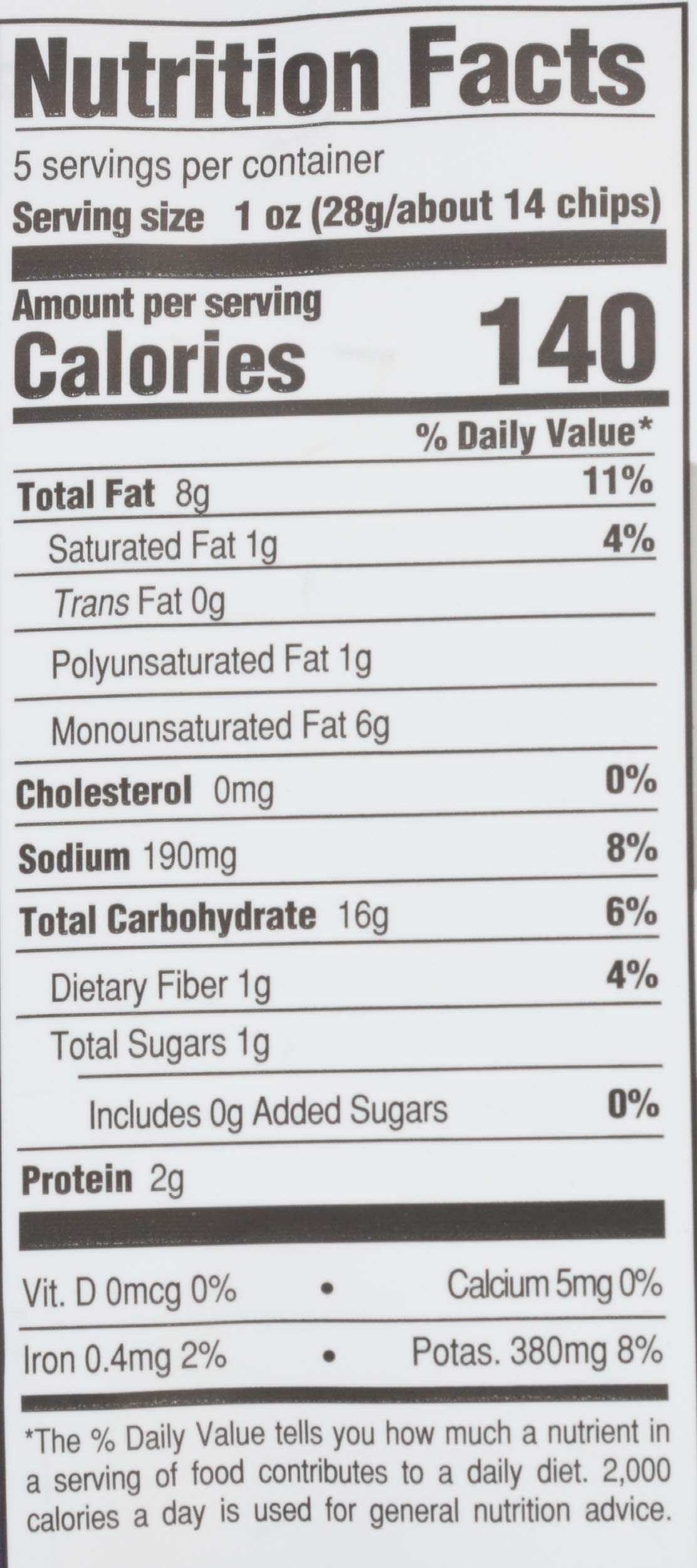 Boulder Canyon Kettle Cooked Potato Chips, Malt Vinegar and Sea Salt, 5 oz